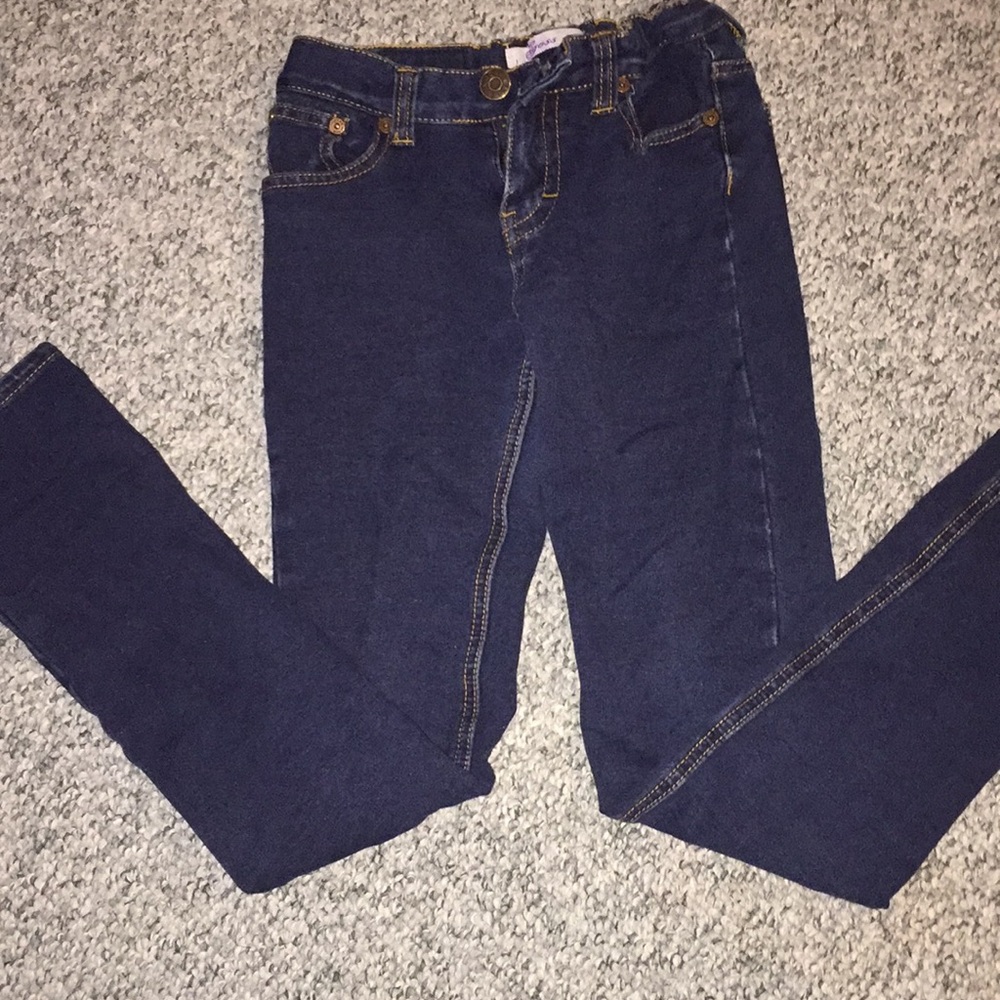 Navy jeans!!